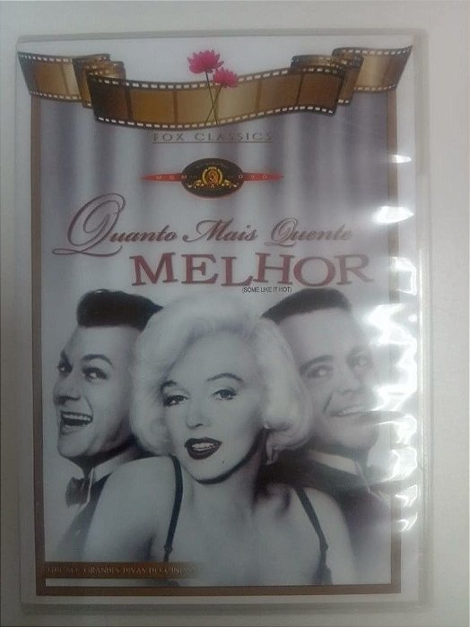 Dvd Quanto Mais Quente Melhor Editora Ashton [usado]