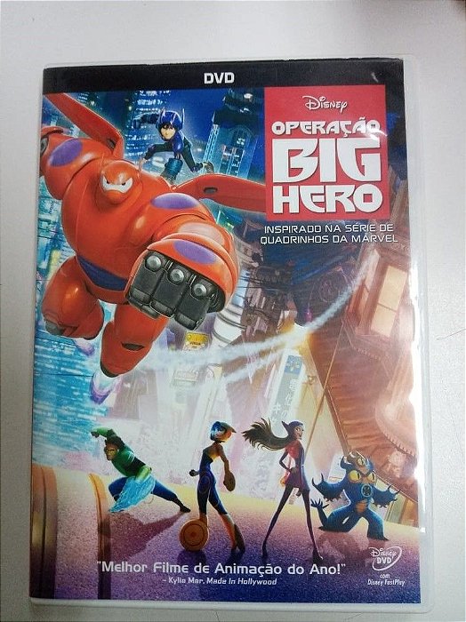 Dvd Operação Big Nero Editora Walt Disney [usado]