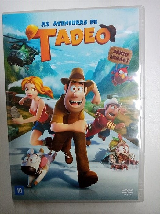 Dvd as Aventuras de Tadeu Editora Enrique Gato [usado]