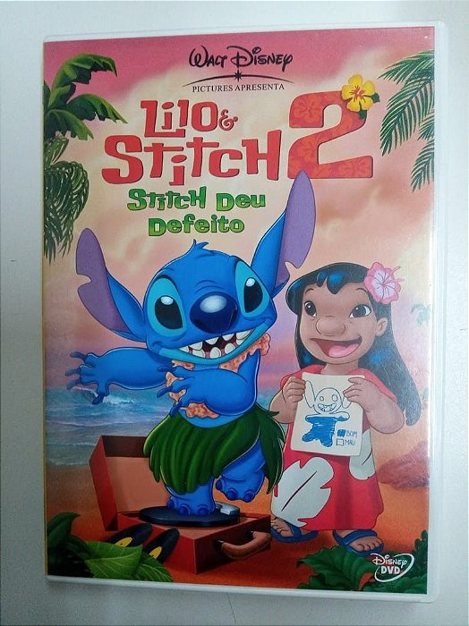 Dvd Liloi Stich 2- Stitch Deu Defeito Editora [usado]