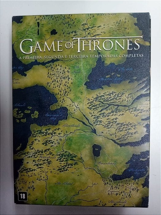 Dvd Game Of Thrones - a Primeira , Segunda e Terceira Temporadas Completas Editora David Benof [usado]