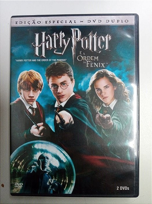 Dvd Harry Potter e a Ordem da Fenix Dvd Duplo Editora David Yates [usado]