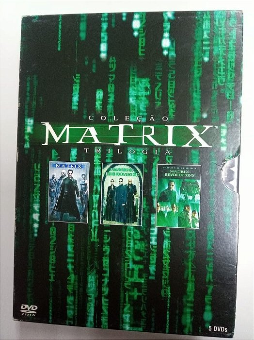 Dvd Matrix - Coleção Trilogia / Box com Tres Dvds Editora [usado]