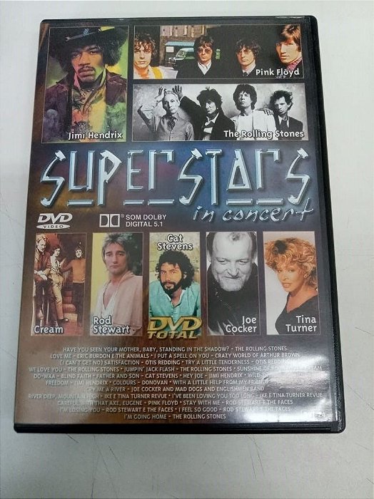 Dvd Super Stars In Concert Editora Golpacop International [usado]