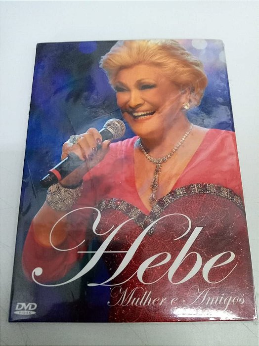 Dvd Hebe - Mulher e Amigos Editora Sérgio Bittemcourt [novo]