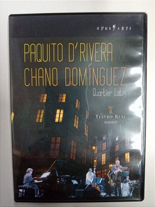 Dvd Paquito D´rivbera e Chano Dominguez - Quartier Latin Editora Robin Louren [usado]