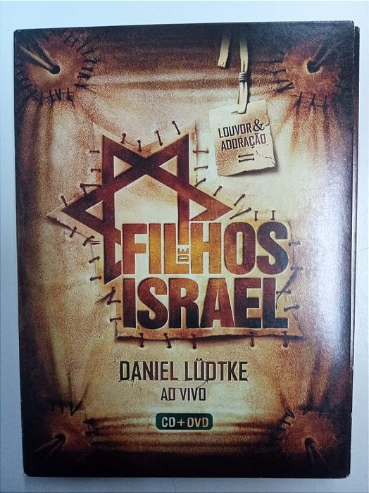 Dvd Daniel Ludtke ao Vivo - Filhos de Israel Cd+dvc Editora Novo Tempo [usado]