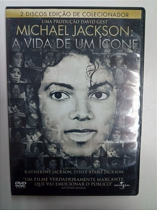 Dvd Michael Jackson - Vida de um Ícone Editora Abigail Kende [usado]
