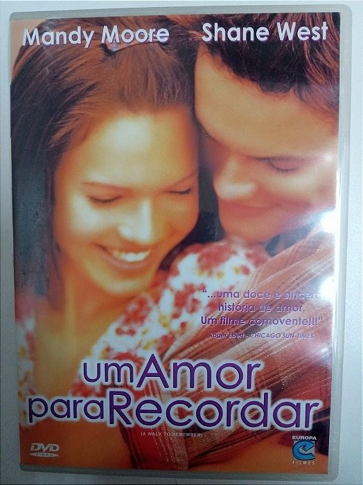 Dvd um Amor para Recomeçar Editora Adam Shnkman [usado]