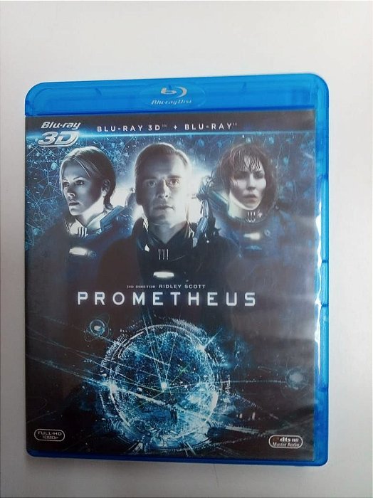 Dvd Prometheus - Edição com Bdois Dvds /blu-ray Disc Editora Rodley [usado]