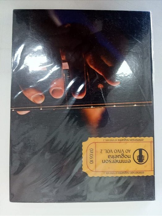 Dvd Emerson Nogueira ao Vivo Voil.2 Editora Santiago Ferraz [novo]