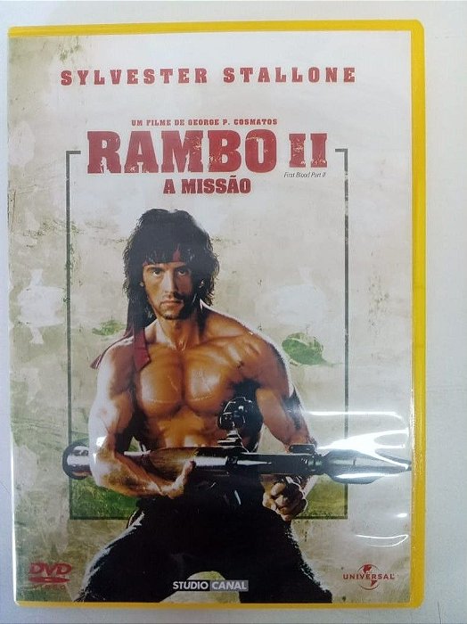 Dvd Rambo 2 - a Missão Editora George P. [usado]