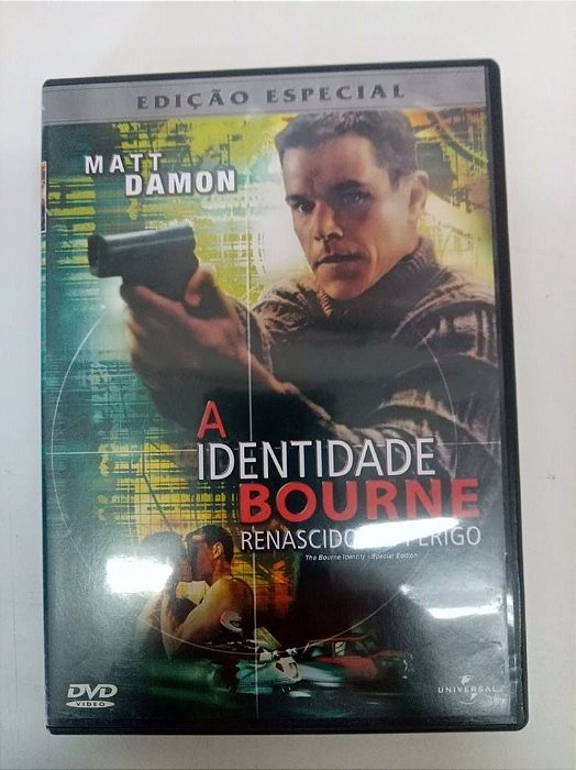 Dvd a Identidade Bourne - Renascido em Perigo Editora Doug Liman [usado]