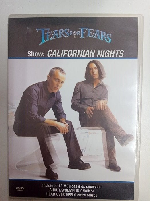 Dvd Tears For Fears - Show Californian Nights Editora [usado]