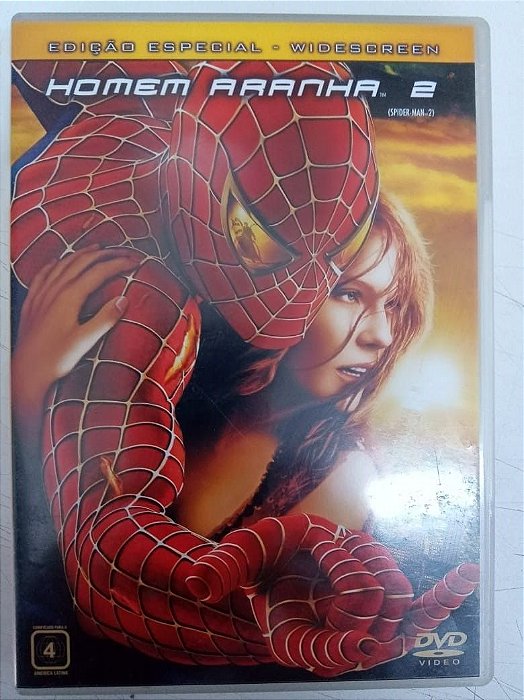 Dvd Homem Aranha 2 Editora [usado]
