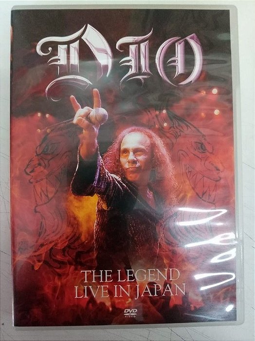 Dvd Dio - The Legend /live In Japan Editora Sony [usado]