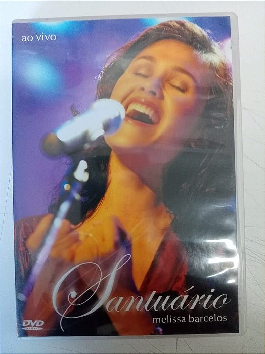 Dvd Melissa Barcelos - Santuário Editora Melissa [usado]