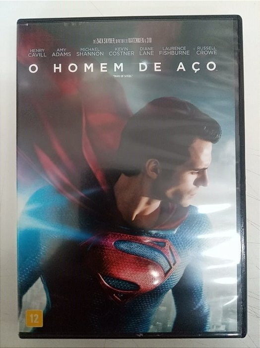 Dvd o Homem de Aço Editora Zack Snyder [seminovo]