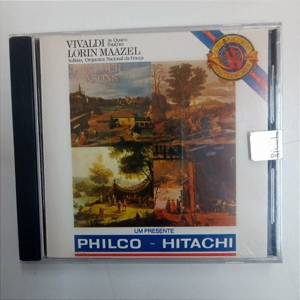 Cd Vivaldi -as Quatro Estações Interprete Lorin Maazel (1984) [usado]