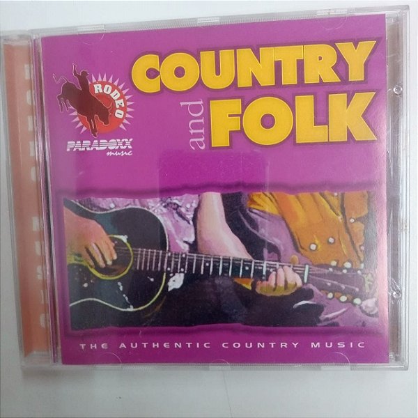 Cd Country And Folk Interprete Vários (1986) [usado]