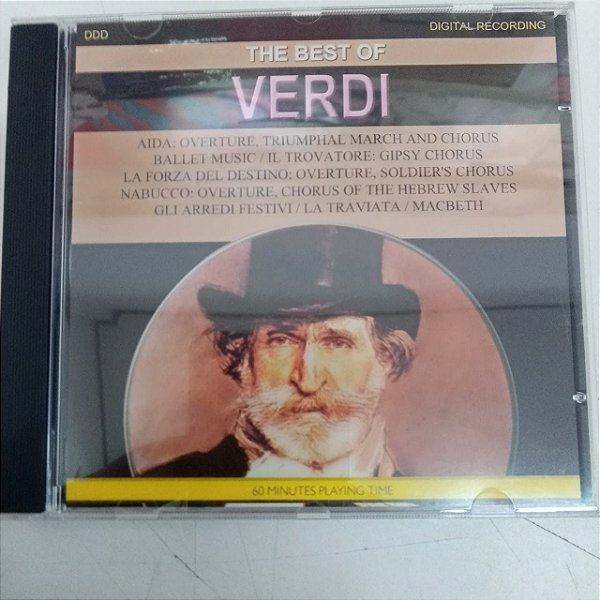 Cd Verdi - The Best Of Verdi Interprete Orchestra de Budapest State Opera [usado]