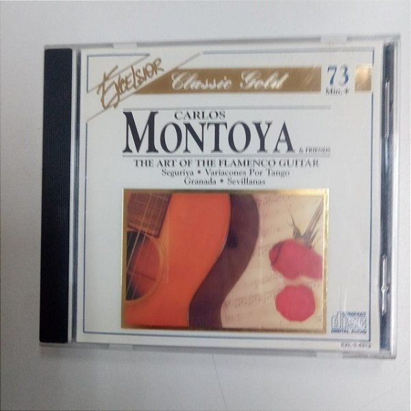 Cd Carlos Montoya - The Art Of The Famneco Guitar Interprete Carlos Montoya [usado]