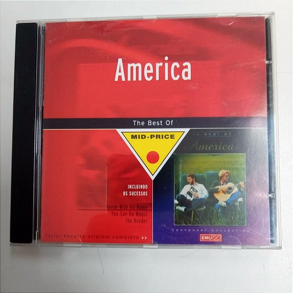 Cd America- The Best Of Mid - Price Interprete America (1986) [usado]