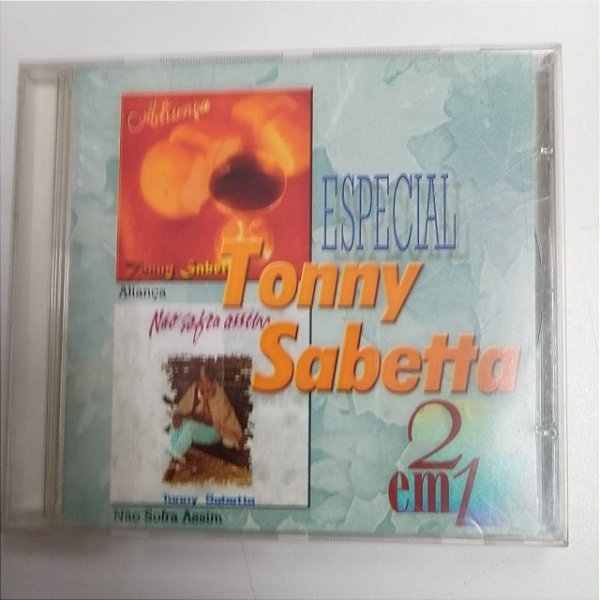Cd Tony Sabetta - Especial Tonny Sabetta 2 em 1 Interprete Tony Sabetta [usado]