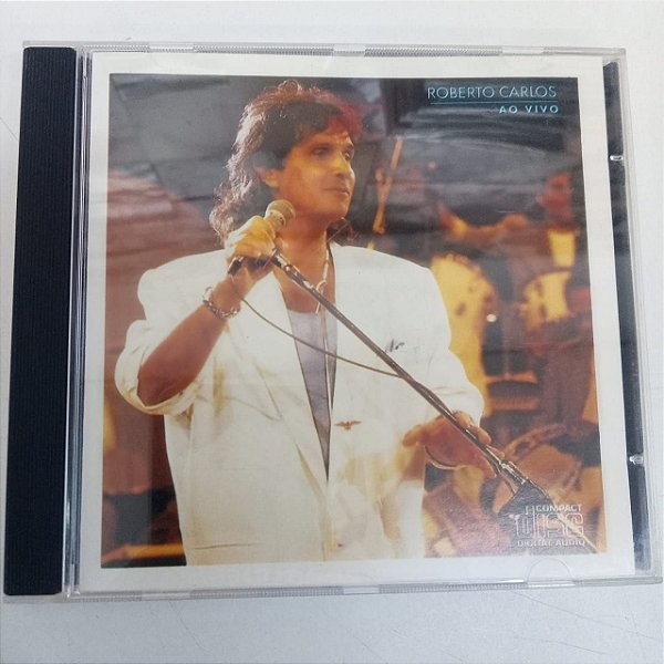 Cd Roberto Carlos ao Vivo Interprete Roberto Carlos [usado]