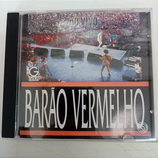 Cd Barão Vemelho ao Vivo Interprete Barão Vermelho [usado]
