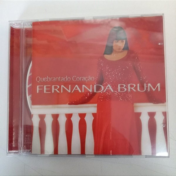Cd Fernanda Brum - Quebrando o Coração Interprete Fenanda Brum [usado]