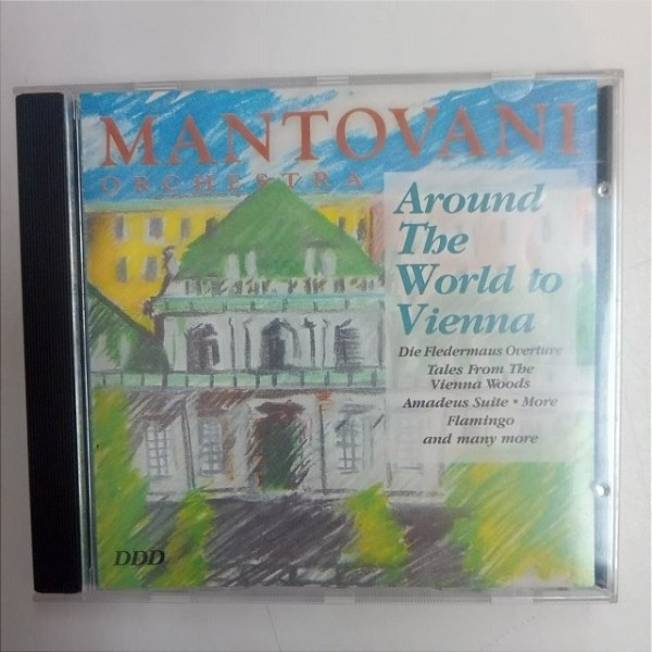 Cd Mantovani Orchestra - Around The World To Vienna Interprete Mantovani e Orquestra (1991) [usado]