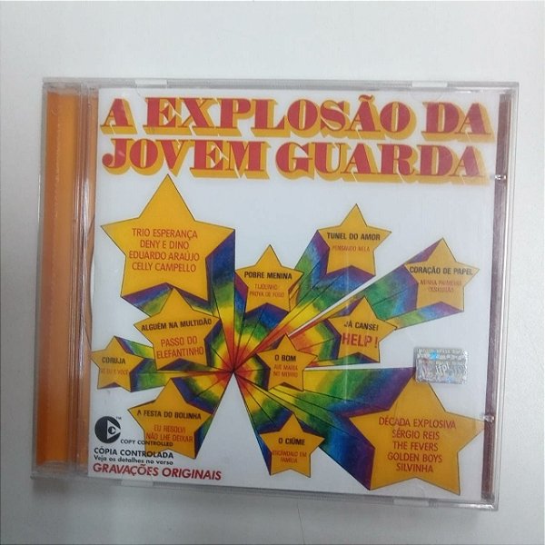 Cd a Explosão da Jovem Guarda Interprete Varios [usado]