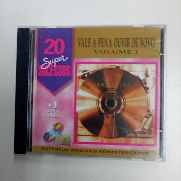 Cd Vale a Pena Ouvir de Novo Vol.1 Interprete Varios [usado]
