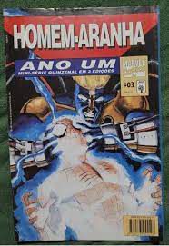 Gibi Homem-aranha; Ano um - Mini-série Completa em 3 Edições Autor Ano um (1997) [usado]