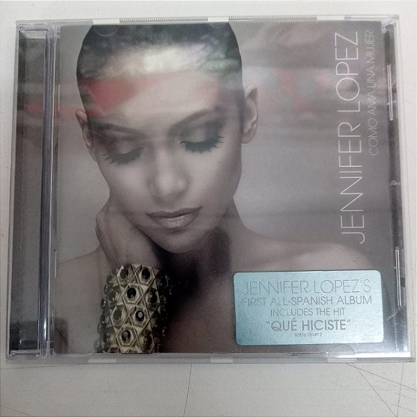 Cd Jennifer Lopez - Como Ama Uma Mulher Interprete Jennifer Lopez [usado]