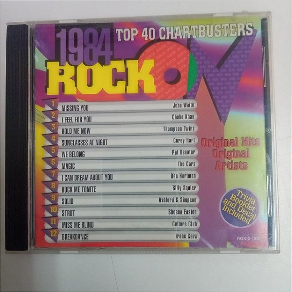 Cd Rock On - 1984 Interprete Varios (1996) [usado]