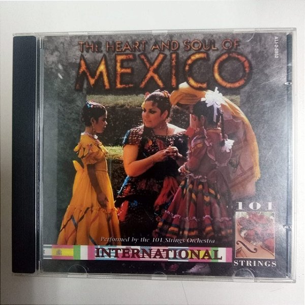 Cd México - The Heart And Soul Of México Interprete 101 Strings (1996) [usado]