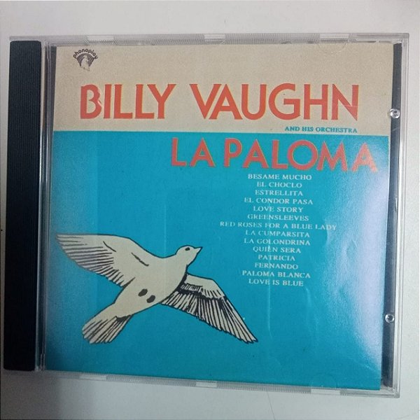 Cd Billy Vaughn - La Paloma Interprete Billy Vaughn [usado]