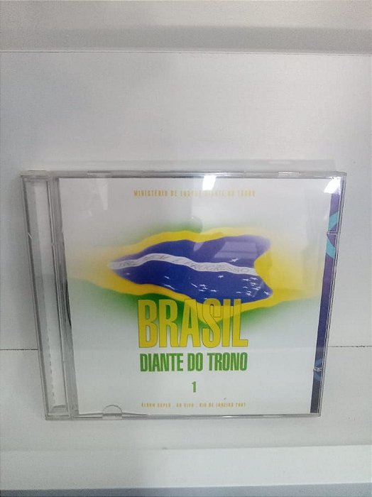 Cd Brasil - Diante do Trono 1 Album com Dois Cds Interprete Diante do Trono [usado]