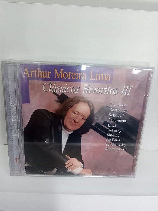 Cd Arthur Moreira Lima - Clássicos Favoritos 3 Interprete Arthur Moreira Lima [usado]