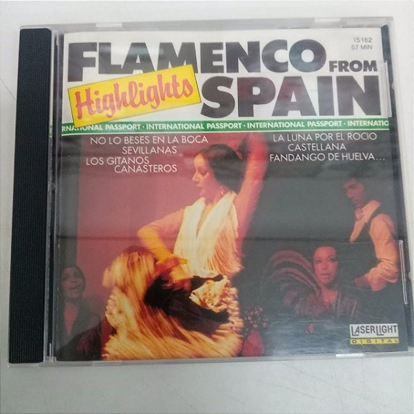 Cd Flamenco From Spain Interprete Varios (1989) [usado]