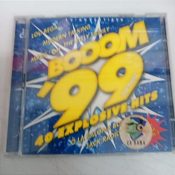 Cd Booom ´99 - 40 Explosive Hits Cd Duplo Interprete Varios [usado]