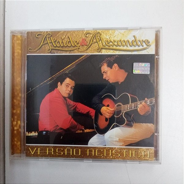 Cd Ataíde e Alexandre - Versão Acústica Interprete Ataíde e Alexandre (2002) [usado]