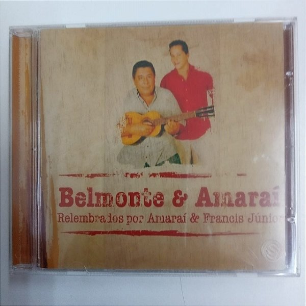 Cd Belmont e Amaraí - Relembrados por Belmont e Francis Junior Interprete Belmont e Francis Junior [usado]