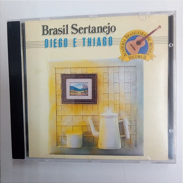 Cd Diego e Thiago - Brasil Sertanejo Interprete Diego e Thiago [usado]