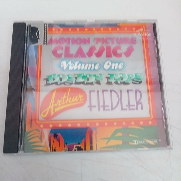 Cd Motion Picture Classics Vol.1 Interprete Boston Pops e Arthur Fiedler (1990) [usado]