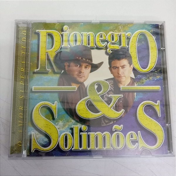Cd Rio Negro e Solimões - o Amor Supera Tudo Interprete Rio Negro e Solimões (1998) [usado]