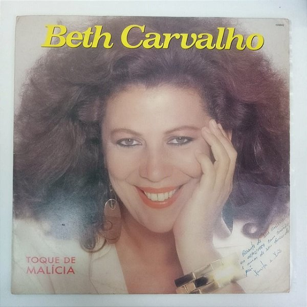 Disco de Vinil Beth Carvalho - Toque de Mágica Interprete Beth Carvalho (1988) [usado]