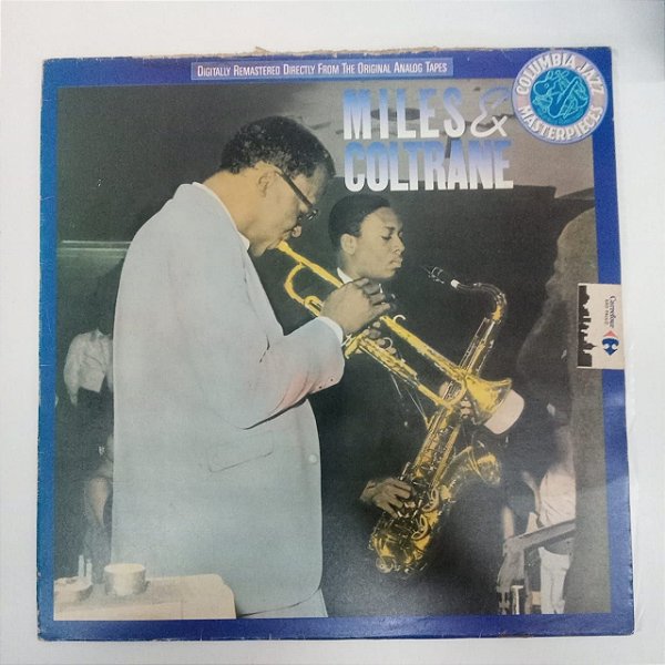 Disco de Vinil Miles e Coltrane Interprete Miles Davis e John Coltrane (1973) [usado]